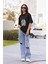 Snoopyy Tasarım Baskılı Oversize T-Shirt 1