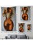 Violin Kadın Kanvas Duvar Örtüsü - Halısı, Kadın Keman Sanatı, Suluboya Duvar Örtüsü - HALISI-5229 3