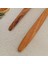 Ahşap Tahta Kaşık ve Spatula Seti - El Yapımı - Zeytin Ağacı - 24 cm ve 28 cm 4