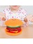 Öncesi Çocuklar Için Sahte Yiyecek Ahşap Istifleme Oyuncakları Eşleş Oyunu Hamburger Taklit Et (Yurt Dışından) 5