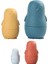 Yerleştirme Bebekleri Oyuncak Rus Matryoshka Doll Çocuklar Için Bina Okul Öncesi Mavi (Yurt Dışından) 1
