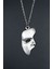 The Phantom Of The Opera - Maske Gümüş Kaplama Unisex Düz Zincir Kolye kod 673 2