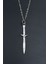 The Legend Of Zelda Kılıç Gümüş Kaplama Unisex Düz Zincir Kolye kod 743 2