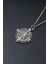 Pusula Gümüş Kaplama Unisex Düz Zincir Kolye kod 710 3