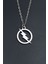 Şimşek - The Flash Gümüş Kaplama Unisex Düz Zincir Kolye kod 731 2