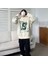 Daily Fashion Med S Informative Yazılı Harajuku Vintage Unisex Açık Krem Rengi Oversize Kazak 2