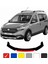 Dkelektronik Dacia Dokker Lip 4 Parça Kırmızı / Tampon Eki 1