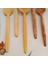 Ahşap Tahta Servis, Sunum Kaşığı ve Spatula Seti - El Yapımı 4