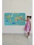 Eğitici Dünya Haritası Dünya Atlası Çocuk ve Bebek Odası Duvar STICKER 3829 1