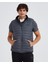 M Outerwear Padded Vest Erkek Gri  S232001-040 2