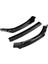 Audi A3 Ön Tampon Eki Bodykit Lip 123 Pionablack (Parlak Siyah) 2