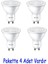 Essential 4,7W (50W) LED Spot Ampul Beyaz 6500K - 4 Adet 1