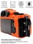 Sony Ilce-9m2 Için Yumuşak Silikon Koruyucu Kılıf - Turuncu (Yurt Dışından) 4