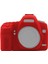 Canon Eos 5d Mark Iı Için Yumuşak Silikon Kılıf - Kırmızı (Yurt Dışından) 1