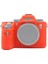 Sony A9 (Ilce-9) / A7 Iıı Için Silikon Koruyucu Kılıf - Kırmızı (Yurt Dışından) 1