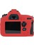 Nikon D600 / D610 Için Yumuşak Silikon Kılıf - Kırmızı (Yurt Dışından) 3