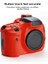 Canon Eos 7d Için Yumuşak Silikon Koruyucu Kılıf - Kırmızı (Yurt Dışından) 4