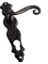 Antik Bronz Kapı Kolu Yale A-22 1
