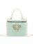 Moda Pvc Jöle Çantası Kadın Kız Çapraz Omuz Çanta Boncuk Tote Saplı Küçük Çanta (Yurt Dışından) 4