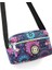 Fermuarlı Kese ile Kadınlar Için Moda Deseni Baskılı Omuz Çantası Naylon Crossbody Çanta (Yurt Dışından) 1