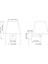 Quick Marine Lighting Aplik. Model Domınıque 15-9 B15D 12/24V Dc 2
