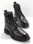 Siyah Kroko Leather Erkek Bot & Bootie E02798102311 1