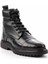 Siyah Kroko Leather Erkek Bot & Bootie E02798102311 3