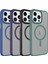 Apple iPhone 13 Pro Max Kılıf Mat Arka Yüzey Wireless Şarj Özellikli Zore Flet Magsafe Kapak 2