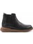 Siyah Leather Erkek Bot & Bootie E02556400003 2