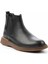 Siyah Leather Erkek Bot & Bootie E02556400003 4
