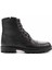 Siyah Siyah Floter Leather Erkek Bot & Bootie E02902950041 5
