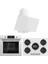 Flowart Rs Serisi Beyaz Ankastre Set ( D078 - RS036 - QMS63CB ) 1