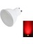 CT-4215 7W 220V Gu-10 Duylu LED Ampul Kırmızı 5 Adet 1