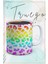 Baskılı Kupa Bardak Seramik Mug - Renkli Leopar Desen 3