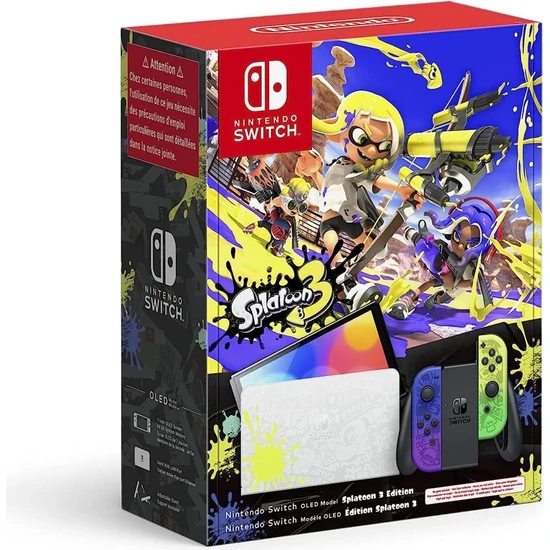 Nintendo Switch OLED Oyun Konsolu Splatoon Edition