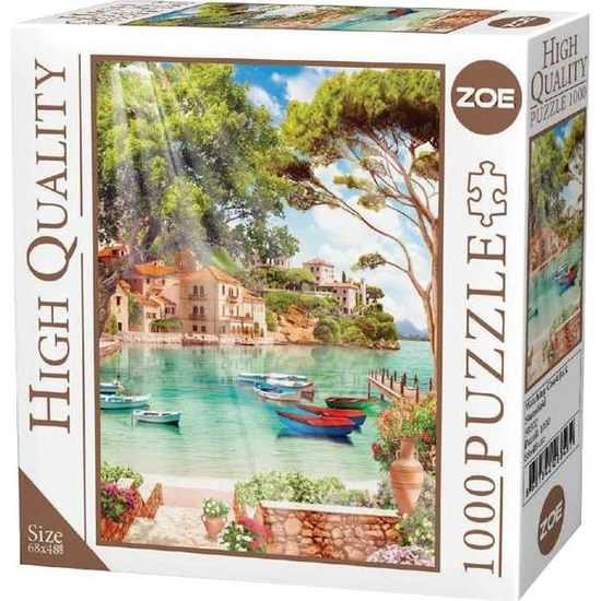 Zoe Puzzle 1000 (Bin) Parça - Manzara Resmi