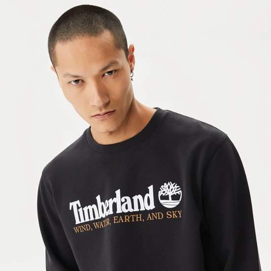 Tımberland Wwes Crew Neck Sweatshirt  (Regular Bb) TB0A27HC0011