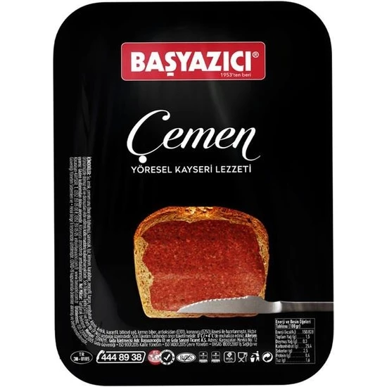 Başyazıcı Çemen Sade 350 gr