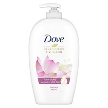 Dove Lotus Çiçeği ve Pirinç Sütü Sıvı Sabun 450 ml