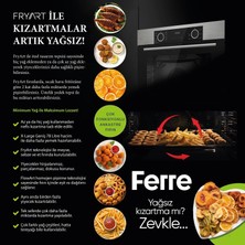 Ferre Fryart Serisi Beyaz  Ankastre Set ( D064 - CS206 - XE63CB )