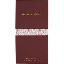 Maison Genial Luxury Sandal Wood Bordo Difüzer 220 cl