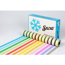 Snow Meto Etiket 1500 Lük No:4 Pembe 42 Rulo