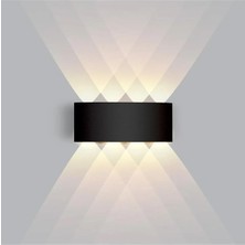 Hero Led 12W 8'li Çift Yönlü Duvar Aplik Tepegöz Aplik Günışığı Dekoratif Lamba