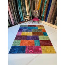El Dokuma Patchwork Halı