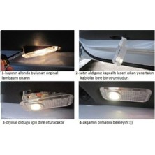 Nkt Group Honda Civic Fd7 Fd8 Kapı Altı Hayalet Logo Orjinal Lazer Led