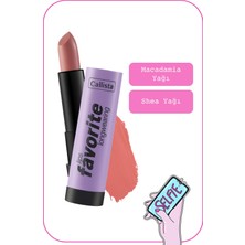 Callista Beauty Callista Lips Favorite Longwearing Lipstick Kalıcı Ruj 301 Serving Looks - Pembe