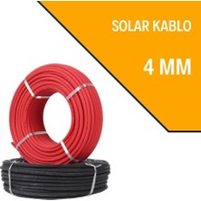 Lexron Güneş Paneli Solar Kablosu 4mm2