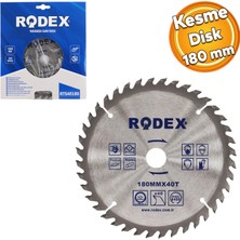 Badem10 Ahşap Mdf Mobilya Tahta Sunta Dolap Kesme Testeresi Metal Elmas Testere 180 mm 40 Diş