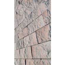 Alp Stone Kültür Tuğlası Dark Pink 3D Modeli Modeli 0,5 m2