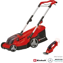 Einhell Ge-Cm 36/37 Li Set (2X3,0AH), Akülü Çim Biçme Makine + Çim Makası